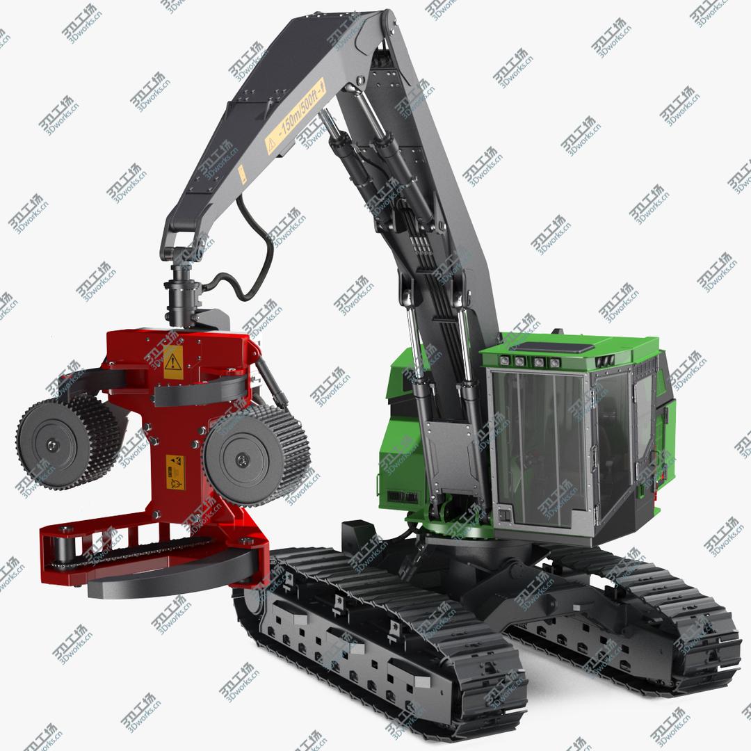 images/goods_img/20210313/3D model Tracked Harvester Generic Rigged/1.jpg